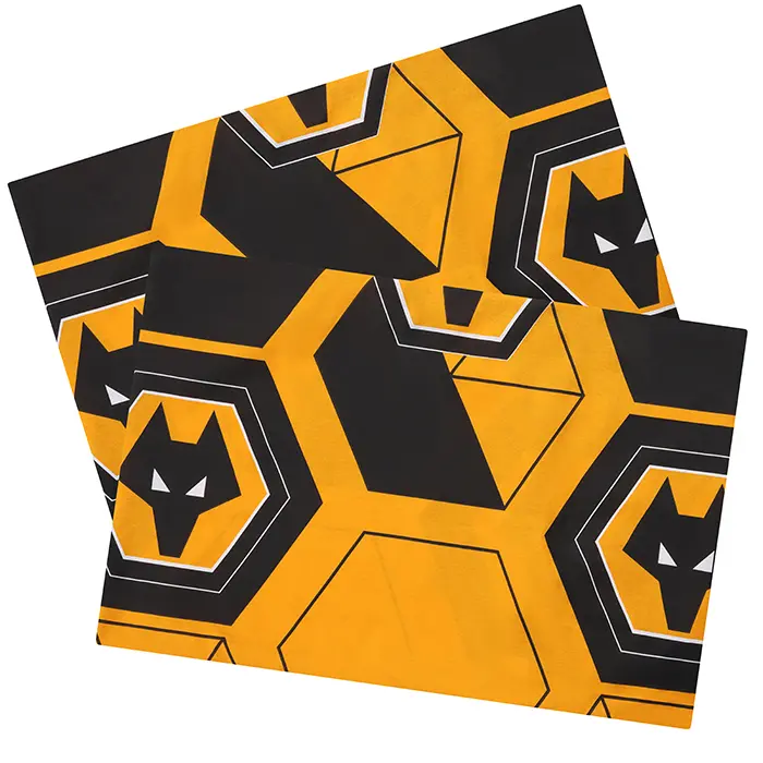 Wolverhampton Wanderers Kits Shop | Crest Rotton Rotary Double Duvet 200cm x 200cm Wolves Jerseys and Gear